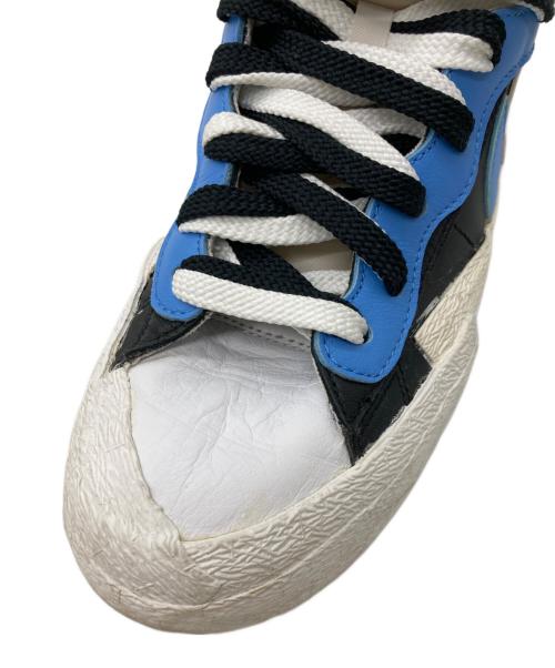 NIKE（ナイキ）NIKE (ナイキ) sacai (サカイ) BLAZER MID ブルー×ブラック サイズ:26.5cmの古着・服飾アイテム