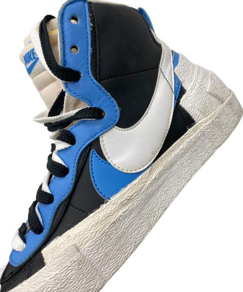 NIKE（ナイキ）NIKE (ナイキ) sacai (サカイ) BLAZER MID ブルー×ブラック サイズ:26.5cmの古着・服飾アイテム