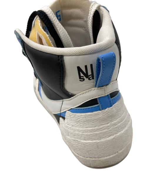 NIKE（ナイキ）NIKE (ナイキ) sacai (サカイ) BLAZER MID ブルー×ブラック サイズ:26.5cmの古着・服飾アイテム
