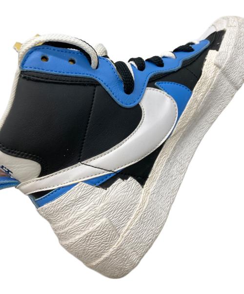 NIKE（ナイキ）NIKE (ナイキ) sacai (サカイ) BLAZER MID ブルー×ブラック サイズ:26.5cmの古着・服飾アイテム