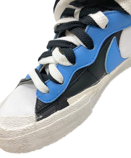 NIKE（ナイキ）NIKE (ナイキ) sacai (サカイ) BLAZER MID ブルー×ブラック サイズ:26.5cmの古着・服飾アイテム