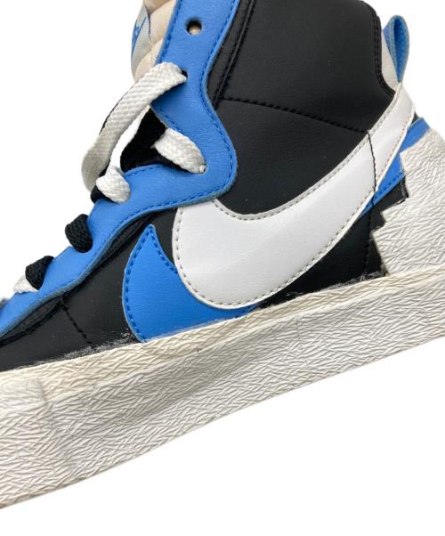 NIKE（ナイキ）NIKE (ナイキ) sacai (サカイ) BLAZER MID ブルー×ブラック サイズ:26.5cmの古着・服飾アイテム