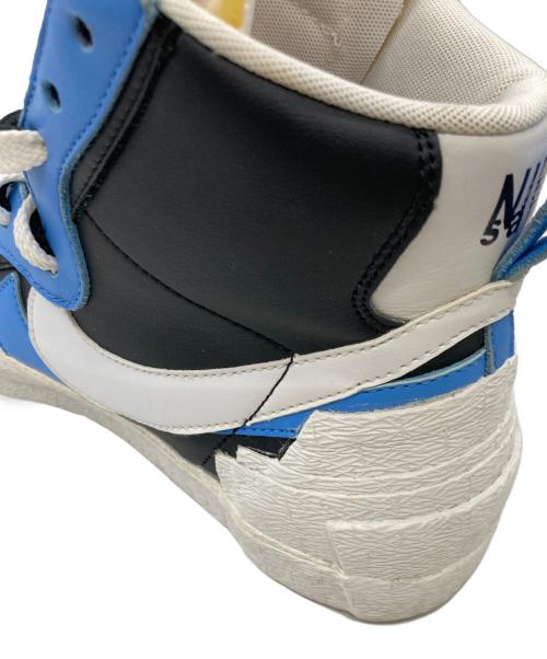 NIKE（ナイキ）NIKE (ナイキ) sacai (サカイ) BLAZER MID ブルー×ブラック サイズ:26.5cmの古着・服飾アイテム