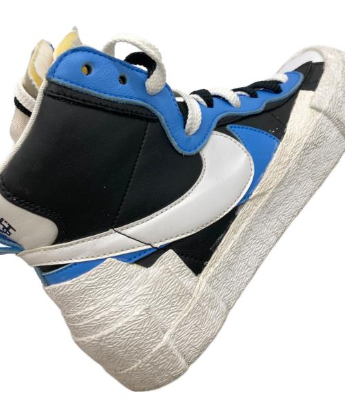 NIKE（ナイキ）NIKE (ナイキ) sacai (サカイ) BLAZER MID ブルー×ブラック サイズ:26.5cmの古着・服飾アイテム