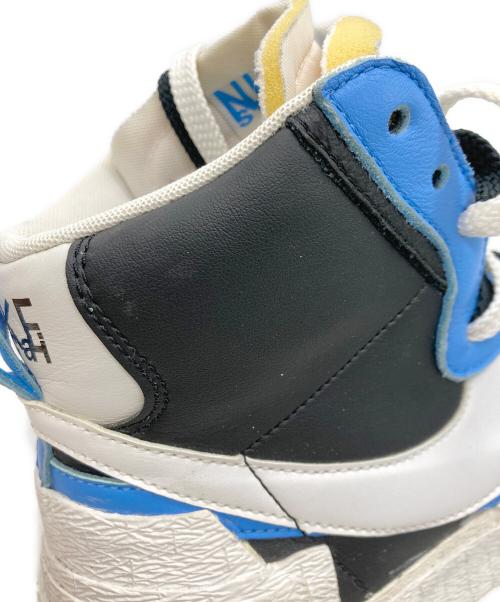 NIKE（ナイキ）NIKE (ナイキ) sacai (サカイ) BLAZER MID ブルー×ブラック サイズ:26.5cmの古着・服飾アイテム