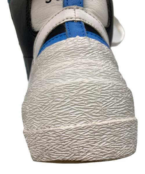 NIKE（ナイキ）NIKE (ナイキ) sacai (サカイ) BLAZER MID ブルー×ブラック サイズ:26.5cmの古着・服飾アイテム