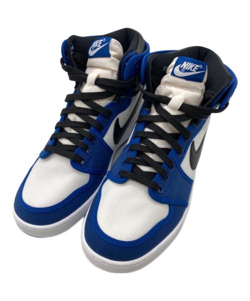 NIKE（ナイキ）NIKE (ナイキ) AIR JORDAN 1 KO HIGH ホワイト×ブルー サイズ:26.5cmの古着・服飾アイテム