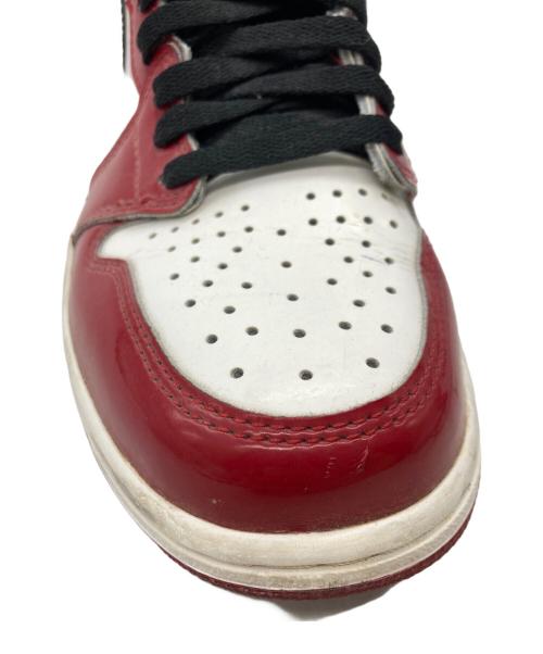 NIKE（ナイキ）NIKE (ナイキ) AIR JORDAN 1 RETRO HIGH OG FEARLESS ホワイト×レッド サイズ:26.5cmの古着・服飾アイテム