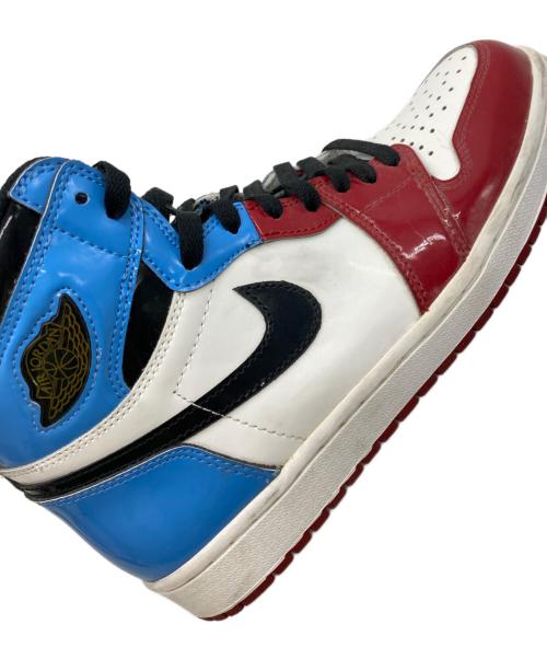NIKE（ナイキ）NIKE (ナイキ) AIR JORDAN 1 RETRO HIGH OG FEARLESS ホワイト×レッド サイズ:26.5cmの古着・服飾アイテム