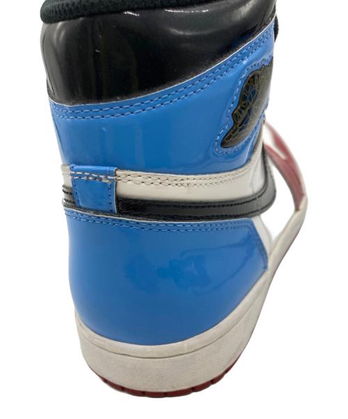 NIKE（ナイキ）NIKE (ナイキ) AIR JORDAN 1 RETRO HIGH OG FEARLESS ホワイト×レッド サイズ:26.5cmの古着・服飾アイテム