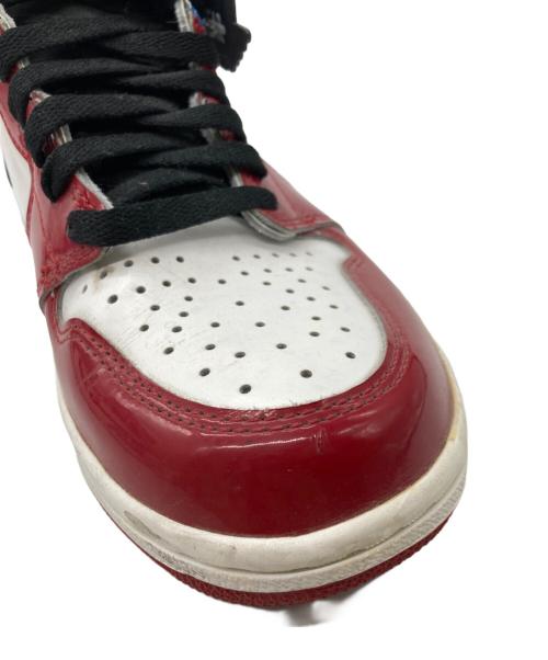 NIKE（ナイキ）NIKE (ナイキ) AIR JORDAN 1 RETRO HIGH OG FEARLESS ホワイト×レッド サイズ:26.5cmの古着・服飾アイテム