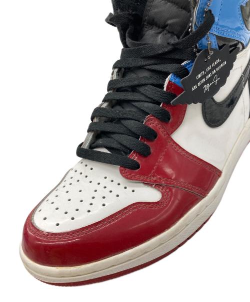 NIKE（ナイキ）NIKE (ナイキ) AIR JORDAN 1 RETRO HIGH OG FEARLESS ホワイト×レッド サイズ:26.5cmの古着・服飾アイテム
