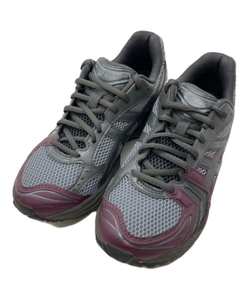 asics（アシックス）asics (アシックス) atmos (アトモス) GEL-KAYANO 14 グレー×パープル サイズ:26.5cmの古着・服飾アイテム