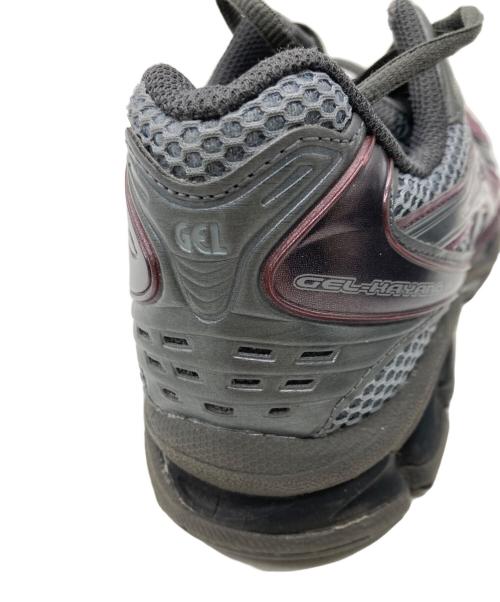 asics（アシックス）asics (アシックス) atmos (アトモス) GEL-KAYANO 14 グレー×パープル サイズ:26.5cmの古着・服飾アイテム