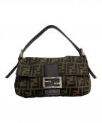 FENDIフェンディ）の古着「マンマバケットハンドバッグ」｜ブラウン