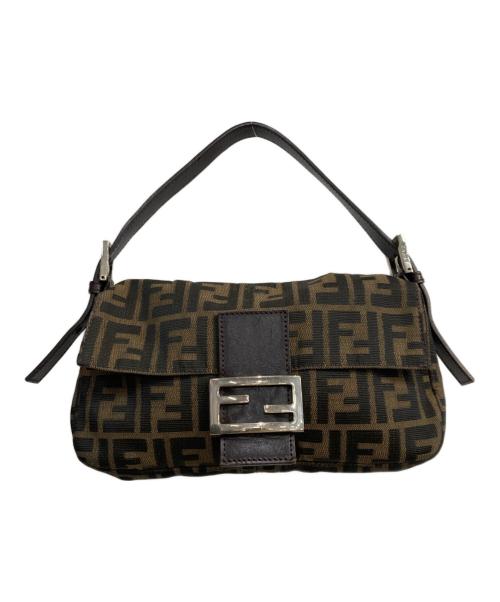 FENDI（フェンディ）FENDI (フェンディ) マンマバケットハンドバッグ ブラウンの古着・服飾アイテム
