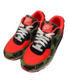 NIKE×ATMOS（ナイキ×アトモス）の古着「Air Max 90 "Duck Camo"」｜カーキ×レッド