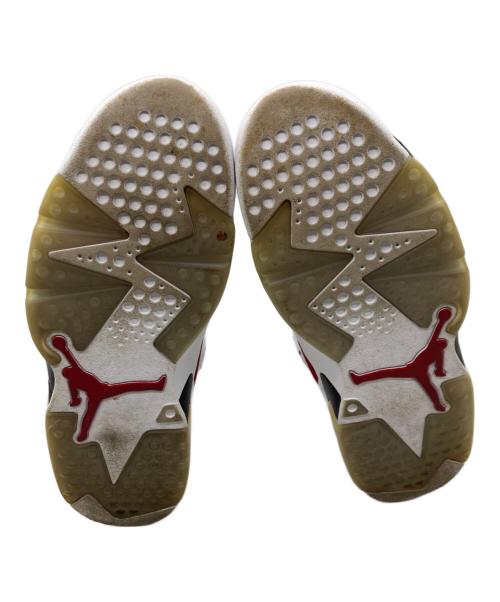 NIKE（ナイキ）NIKE (ナイキ) AIR JORDAN 6 RETRO レッド×ホワイト サイズ:27cmの古着・服飾アイテム