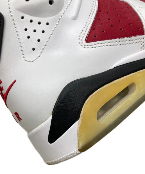 NIKE（ナイキ）NIKE (ナイキ) AIR JORDAN 6 RETRO レッド×ホワイト サイズ:27cmの古着・服飾アイテム