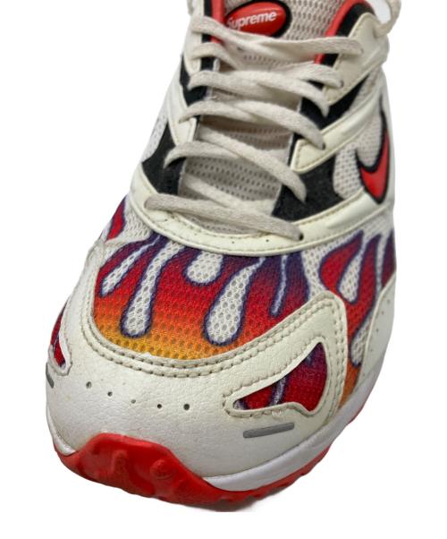 NIKE（ナイキ）NIKE (ナイキ) Supreme (シュプリーム) ZOOM STREAK SPECTRUM PLUS レッド×ホワイト サイズ:26.5cmの古着・服飾アイテム