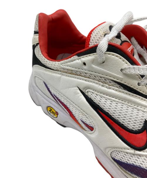 NIKE（ナイキ）NIKE (ナイキ) Supreme (シュプリーム) ZOOM STREAK SPECTRUM PLUS レッド×ホワイト サイズ:26.5cmの古着・服飾アイテム