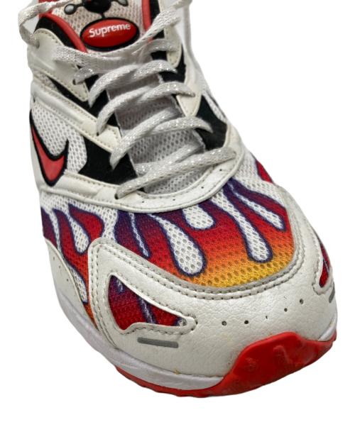 NIKE（ナイキ）NIKE (ナイキ) Supreme (シュプリーム) ZOOM STREAK SPECTRUM PLUS レッド×ホワイト サイズ:26.5cmの古着・服飾アイテム