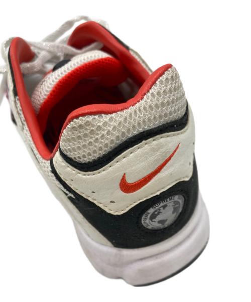 NIKE（ナイキ）NIKE (ナイキ) Supreme (シュプリーム) ZOOM STREAK SPECTRUM PLUS レッド×ホワイト サイズ:26.5cmの古着・服飾アイテム