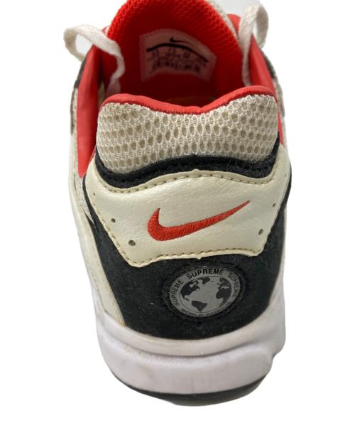 NIKE（ナイキ）NIKE (ナイキ) Supreme (シュプリーム) ZOOM STREAK SPECTRUM PLUS レッド×ホワイト サイズ:26.5cmの古着・服飾アイテム