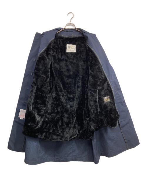 london fog（ロンドンフォグ）LONDON FOG (ロンドンフォグ) ボアライナー付ステンカラーコート ネイビー サイズ:44の古着・服飾アイテム