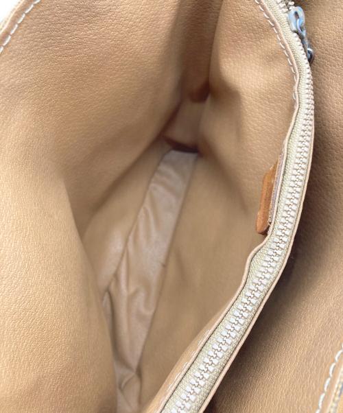 CELINE（セリーヌ）CELINE (セリーヌ) マカダム柄トートバッグ ブラウンの古着・服飾アイテム