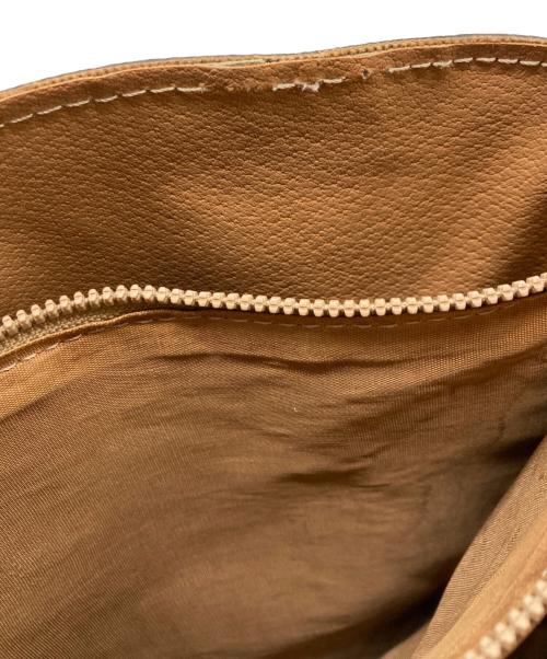 CELINE（セリーヌ）CELINE (セリーヌ) マカダム柄トートバッグ ブラウンの古着・服飾アイテム