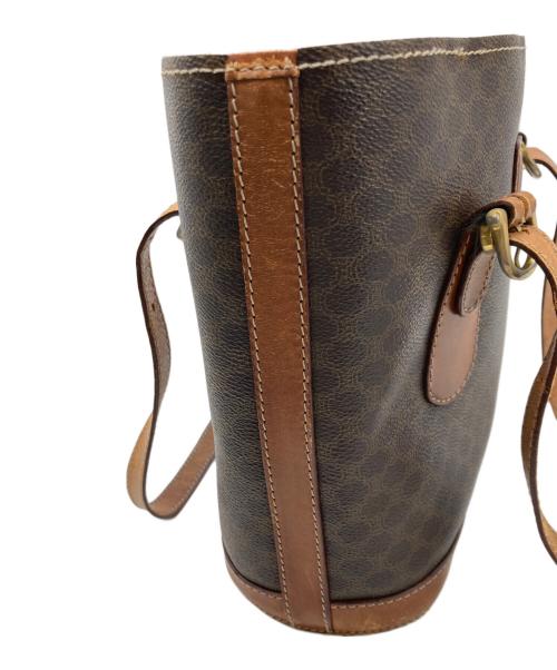 CELINE（セリーヌ）CELINE (セリーヌ) マカダム柄トートバッグ ブラウンの古着・服飾アイテム