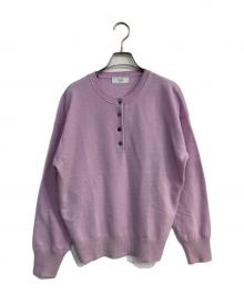 SLOBE IENA（スローブ イエナ）の古着「echecs ヘンリープルオーバー　25AW　25080912277040」｜ラベンダー
