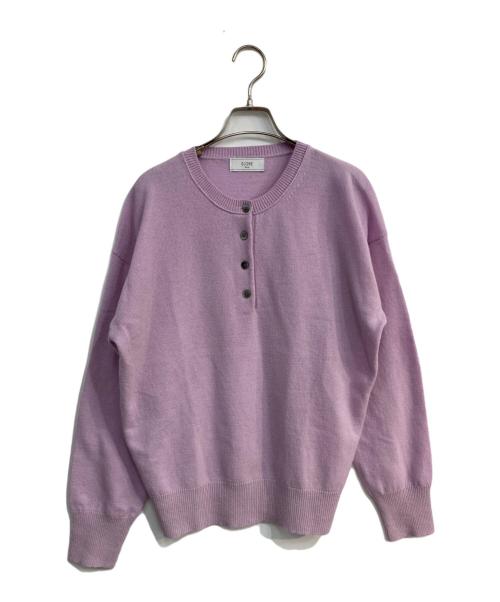 SLOBE IENA（スローブ イエナ）SLOBE IENA (スローブ イエナ) echecs ヘンリープルオーバー　25AW　25080912277040 ラベンダー サイズ:Freeの古着・服飾アイテム