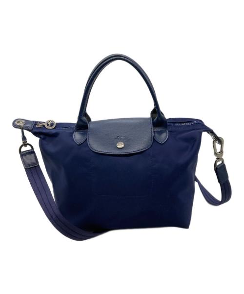 LONGCHAMP（ロンシャン）LONGCHAMP (ロンシャン) LE PLIAGE NEO S ネイビーの古着・服飾アイテム