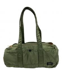 PORTER（ポーター）の古着「ミニボストンバッグ」｜グリーン