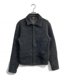 RRL（ダブルアールエル）の古着「ビーチクロスジャケット」｜ネイビー×ベージュ