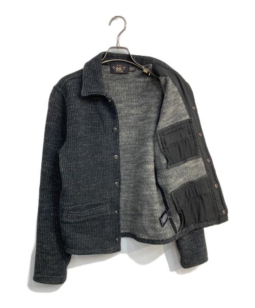 RRL（ダブルアールエル）RRL (ダブルアールエル) ビーチクロスジャケット ネイビー×ベージュ サイズ:XSの古着・服飾アイテム