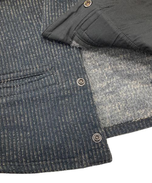 RRL（ダブルアールエル）RRL (ダブルアールエル) ビーチクロスジャケット ネイビー×ベージュ サイズ:XSの古着・服飾アイテム