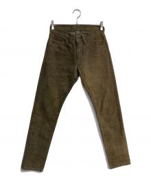 RRL（ダブルアールエル）の古着「Slim Fit 5-Pocket Denim Distressed Brown Wash」｜ブラウン
