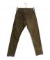 RRL（ダブルアールエル）の古着「Slim Fit 5-Pocket Denim Distressed Brown Wash」｜ブラウン