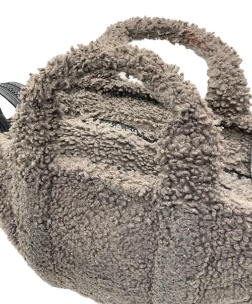 MARC JACOBS（マークジェイコブス）MARC JACOBS (マークジェイコブズ) THE TEDDY 2WAYバッグ ブラウンの古着・服飾アイテム