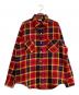 BIG MAC（ビッグマック）の古着「70'sチェックネルシャツ」｜レッド×イエロー