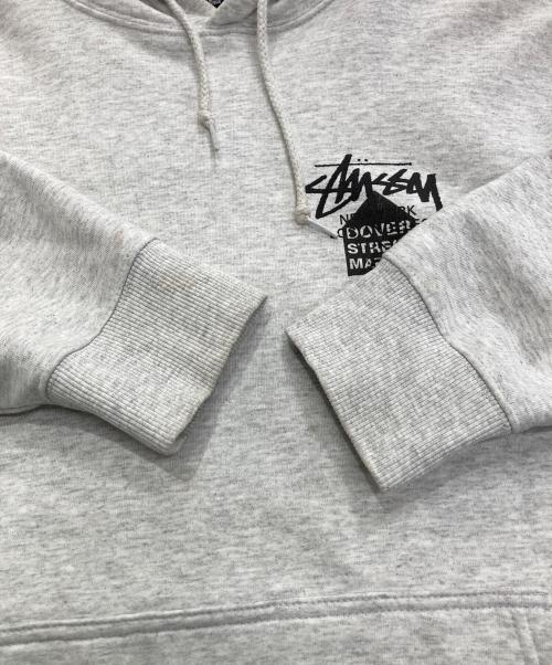 stussy（ステューシー）stussy (ステューシー) プルオーバーパーカー　dover street market グレー サイズ:Lの古着・服飾アイテム