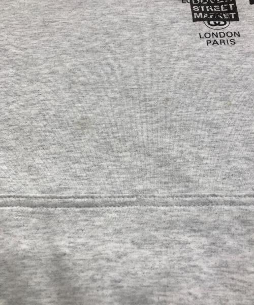 stussy（ステューシー）stussy (ステューシー) プルオーバーパーカー　dover street market グレー サイズ:Lの古着・服飾アイテム