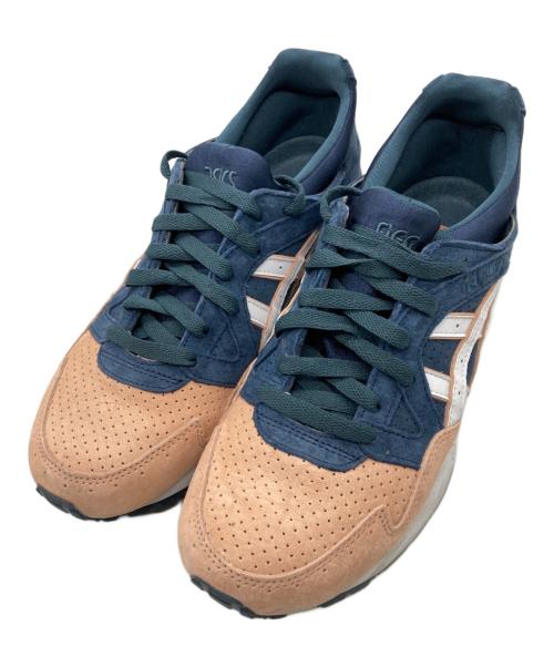 asics（アシックス）asics (アシックス) KITH (キス) GEL LYTE 5 SALMON TOE. ネイビー×ピンク サイズ:27cmの古着・服飾アイテム
