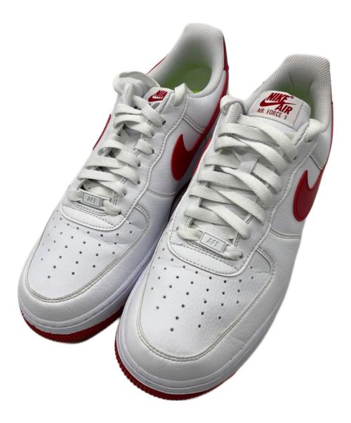 NIKE（ナイキ）NIKE (ナイキ) WMNS AIR FORCE 1 07 NN ホワイト×レッド サイズ:28.5cmの古着・服飾アイテム