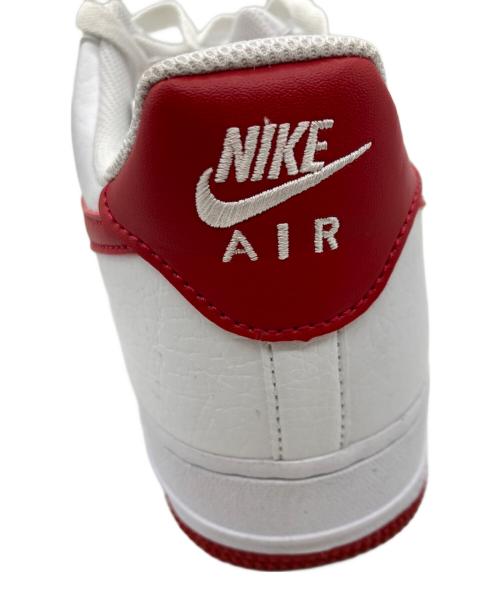 NIKE（ナイキ）NIKE (ナイキ) WMNS AIR FORCE 1 07 NN ホワイト×レッド サイズ:28.5cmの古着・服飾アイテム