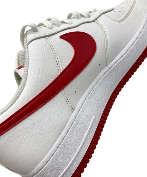 NIKE（ナイキ）NIKE (ナイキ) WMNS AIR FORCE 1 07 NN ホワイト×レッド サイズ:28.5cmの古着・服飾アイテム