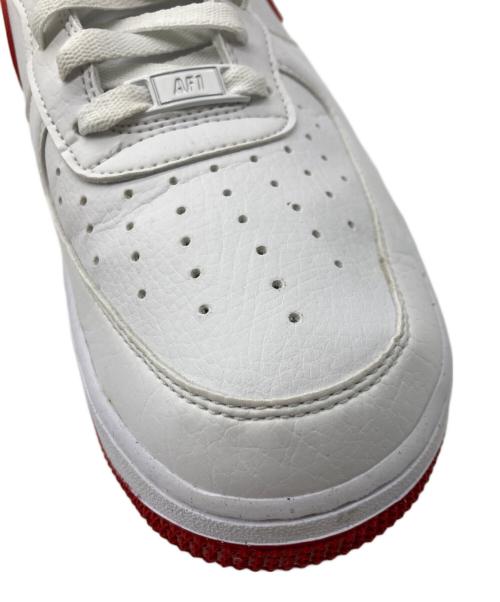 NIKE（ナイキ）NIKE (ナイキ) WMNS AIR FORCE 1 07 NN ホワイト×レッド サイズ:28.5cmの古着・服飾アイテム